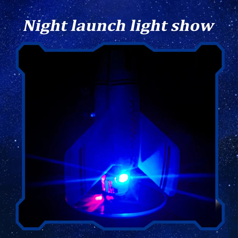 LED Launch Rocket Toy