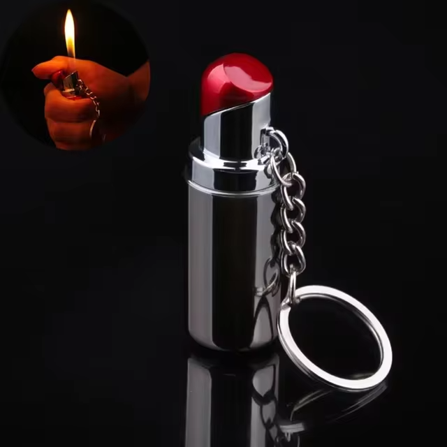 Lipstick lighter