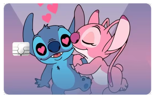 Stitch Love Card Skin